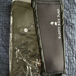 Burpee box jump calf sleeves